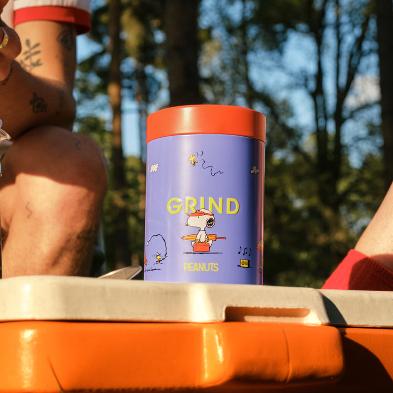 Grind x Peanuts Tin of Compostable Coffee Pods image