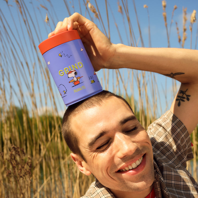Grind x Peanuts Tin of Compostable Coffee Pods image