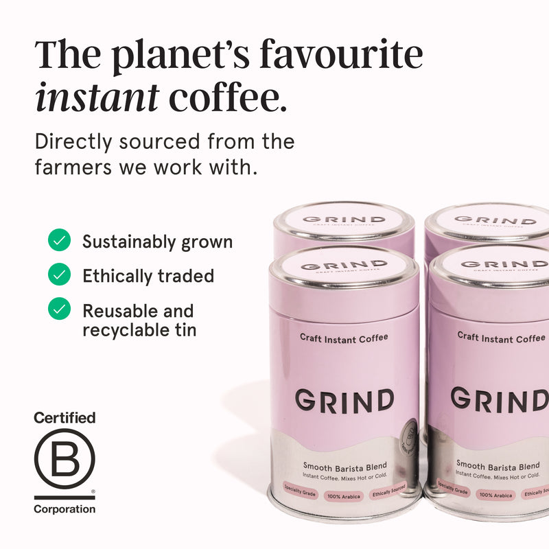 Craft Instant Coffee Tin - Barista Blend Pack of 4 image