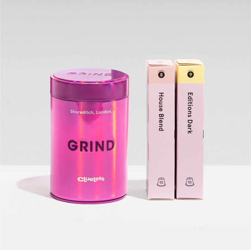 Grind x Clueless Tin of Compostable Coffee Pods image