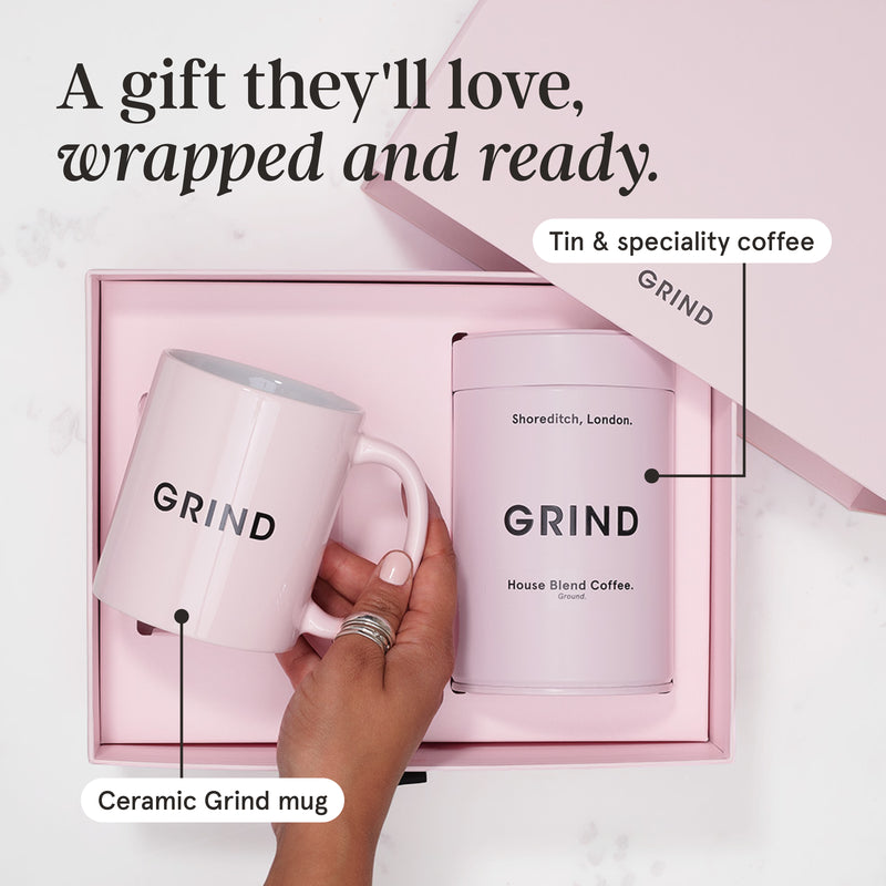 Mug Gift Set - Pink Tin image