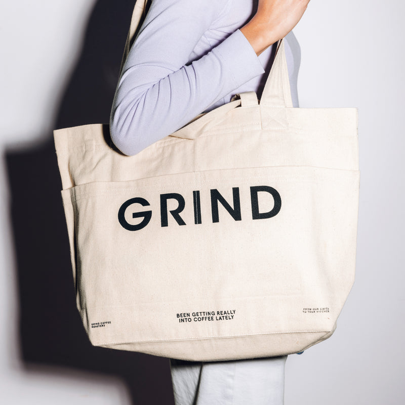 Grind Tote Bag image