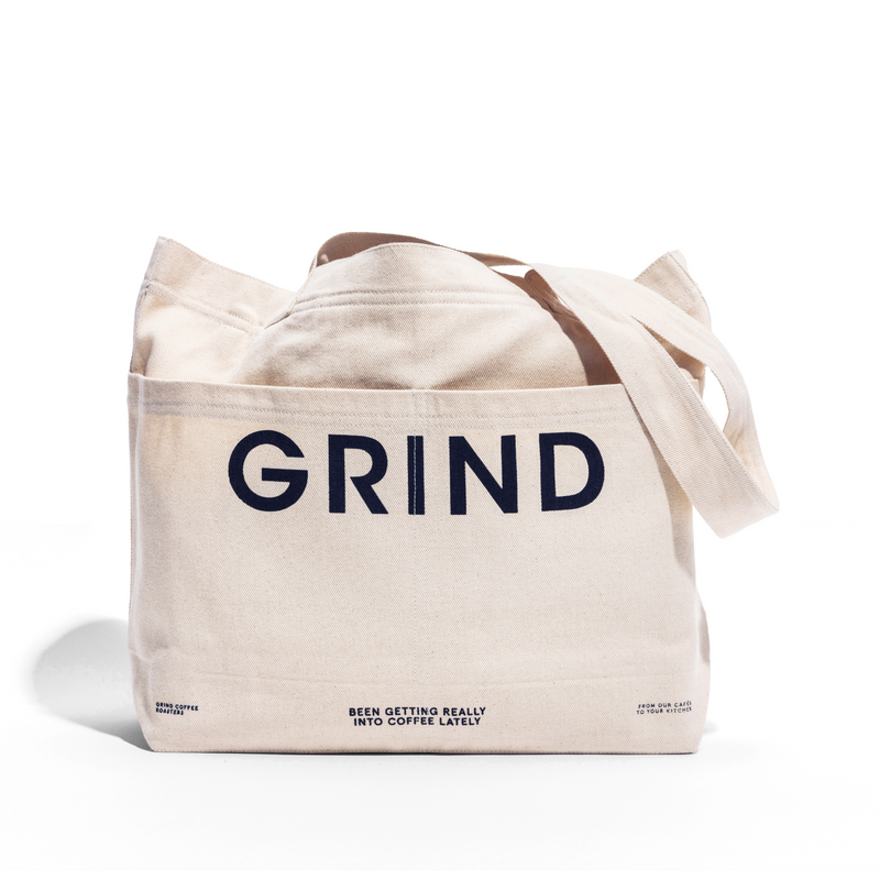 Grind Tote Bag image