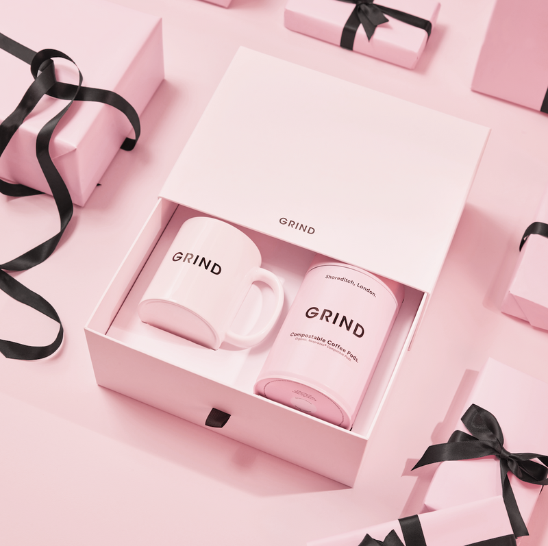 Mug Gift Set - Pink Tin image